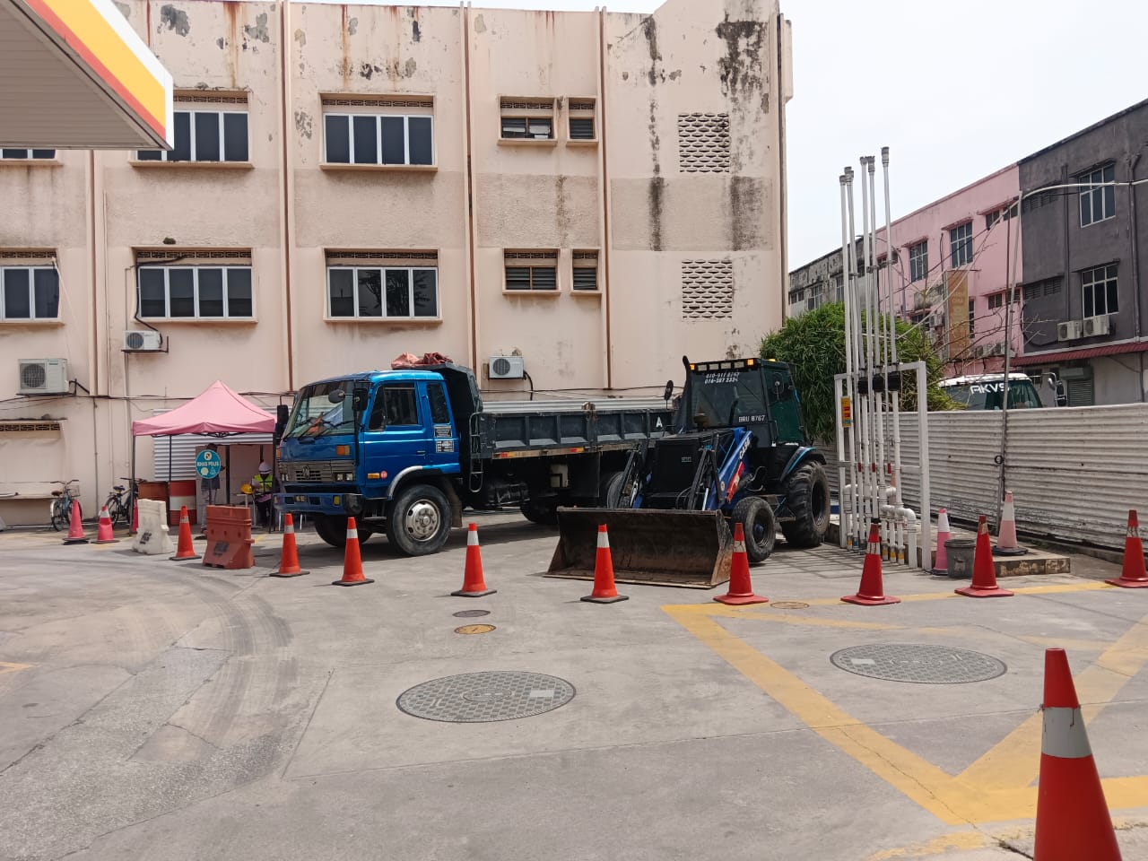 Wastewater filter pad refurbishment project